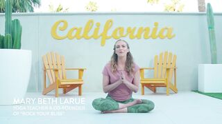Quick 2-Minute Yoga Flow from Mary Beth LaRue