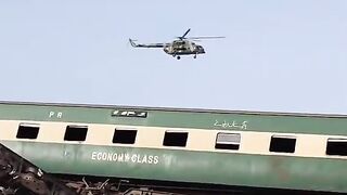 Train Accident in Pakistan