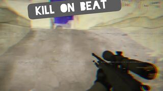 Counter strike 1.6 //Kill on beat// epic gameplayXediting