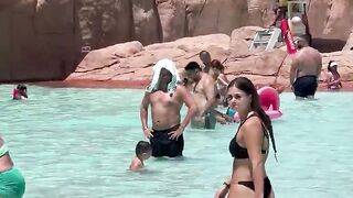 Water Park antalya beach ⛱️ enjoy life pretty girl