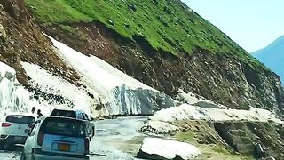 Babusar to Naran road during Summer Eid Special