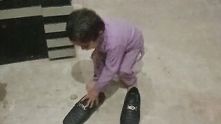 Baby vlog | pakistani vlogs | baby is plying | desi vloger