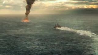 Aircraft Carrier Battle Pt. 2 ( no background music) - Godzilla vs Kong