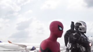 CJ - Whoopty (Robert Cristian & ERS Remix) - Captain America- Civil War [Airport Battle Scene]