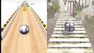 Going Balls Level 6 Vs Rollance Level 6 Gameplay Gaming TV 350 #viral #gaming #febspot