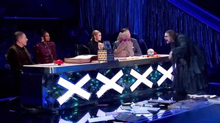 The Witch TERRIFIES Simon Cowell to the CORE! - Auditions - BGT 2022.