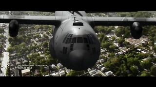 Action movie, fighter jet