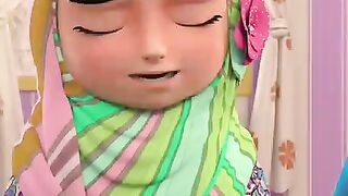 Cartoon Home work raika and kaneez faitma