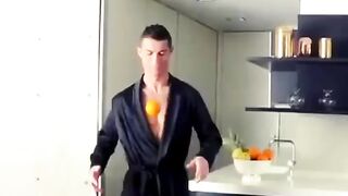 Ronaldo Healthy Food VS Messi Unhealthy Junk Food.