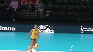 Egonu DEMOLISHES opponent with SUPER SPIKE