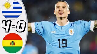 Uruguay vs Bolivia 4-0 - All Goals & Highlights - 2024