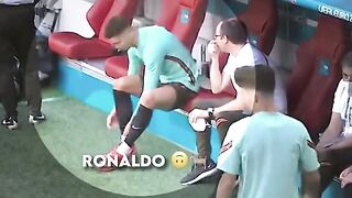 Cristiano Ronaldo the solo goat .