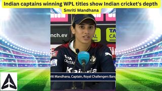 Indian captains winning  Smriti Mandhana