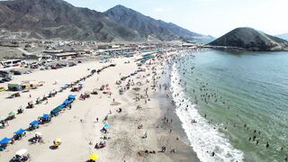 Beach ????️ Video 4k Ultra Drone Shot Free To Use
