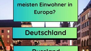 Einwohner in Europa