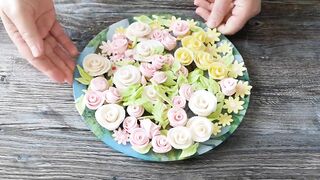 Украшения для Куличей, Тортов и Кексов! Простой рецепт ДОМАШНЕЙ МАСТИКИ