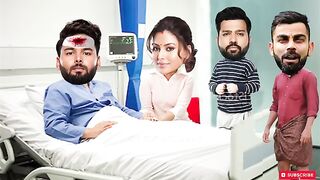 Funny talking between virat kholi and rishabh pant