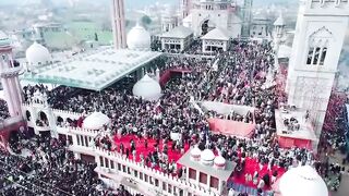 Urs Mubarak Kotli Azad Kashmir 2022 | Khanqah Fathiyyah Gulhar Sharif | Urs Drone video 2022