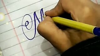 Calligraphy tutorial of your name|| how to style your name.