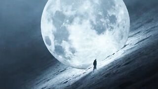 Beautiful view of moon