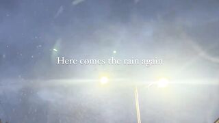 Here comes the rain again