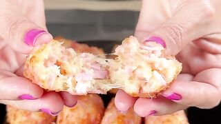 Ham and cheese croquette with 4 ingredients