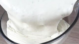 Mix condensed milk with peach and you Will be delighted with result