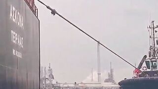 Docking Very Large Crude Oil Carrier (VLCC)