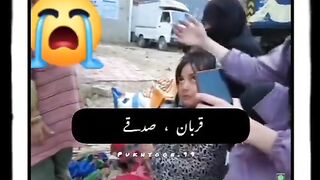 That's so sad a cute baby weeping with hungry