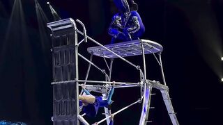 Risky circus video