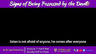Signs of being possessed by the devil