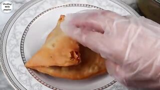 Special Samosa Chaat & Chutney Step by step Recipe With Chutney & Chutni recipe ❤️❤️❤️
