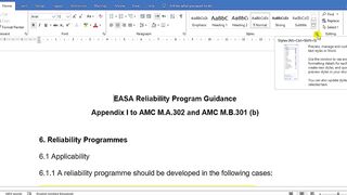 Aircraft Reliability report Very Simple  sample Part 1