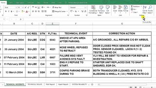 Aircraft Reliability Report very Sample part 3