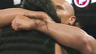 Roman vs Rock WrestleMania 40.#wwe #romanreigns #wrestling