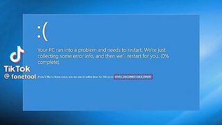 Blue screen on windows