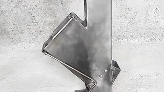 Rocket stove _ diy fire box.