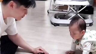 Kids and man video