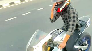 Yamaha R15M Bike Wheelie Status