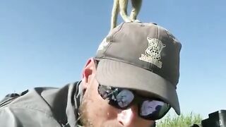 When you're a wildlife photographer, the goal is to blend in with your surroundings
