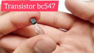 how to make proximity sensor with ir and bc547 transistor