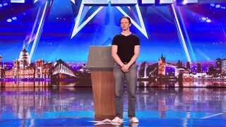 BEST Donald Trump Impression Has Simon Cowell LOL!.