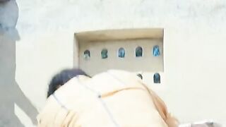 গোসলের সময় প্রেমিকার সাথে।