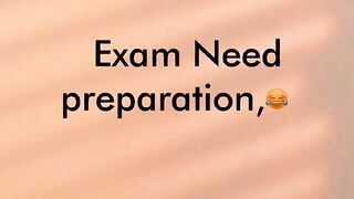 Funny Exam Preparation # Exam funny status # exam #exam preparation # exam and friend