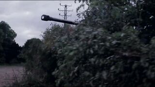Tank battle is a terrible action scene from World War II