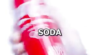 Coca cola secoué