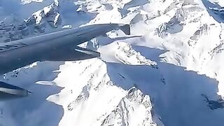Beautiful mountain ice view