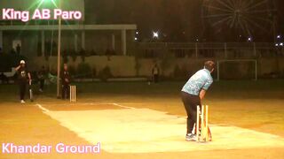 Tape ball cricket | an Paro batting in Afghanistan