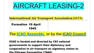 AIRCRAFT LEASING Part 02
