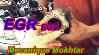 كيفية تنظيف صمام اج ر في سيارتك - EGR ا ج ار محرك .